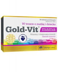 Gold-Vit mama, для жінок під час вагітності та лактації - 30 табл