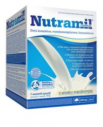 НУТРАМІЛ (NUTRAMIL) високоенергетичний повноцінний раціон харчування, 7 пакетиків