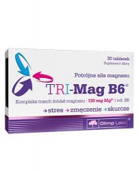 TRI-MAG B6 від втоми та стресу - 30 табл
