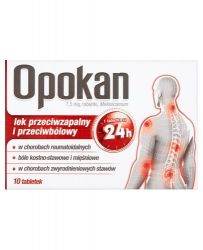 ОПОКАН 7,5 мг (OPOKAN) при ревматоїдних захворюваннях, таблетки № 10