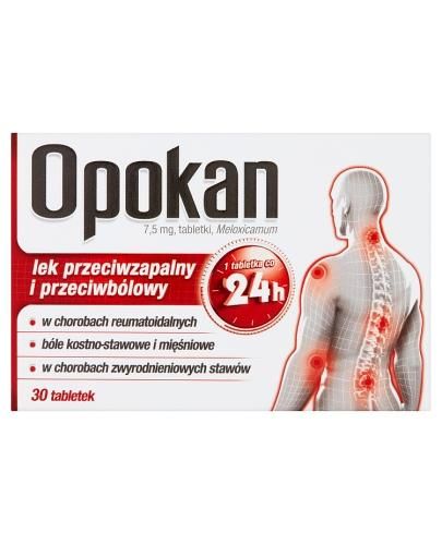 ОПОКАН 7,5 мг (OPOKAN) при ревматоїдних захворюваннях, таблетки № 30