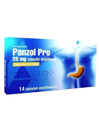 Panzol Pro від рефлюксу та печії - 14 табл