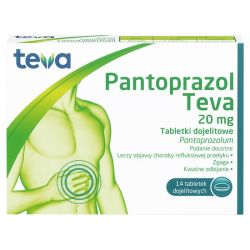 Pantoprazol Teva, Пантопразол Тева 20 мг, 14 гастрорезистентних таблеток