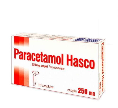 Paracetamol Hasco свічки ректальні 250 мг - 10 шт