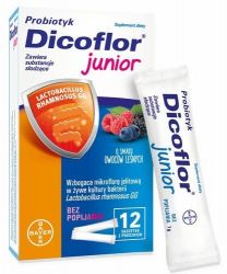 Dicoflor Junior збагачує мікрофлору кишечника - 12 пак