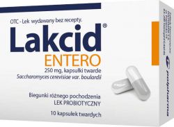 Lakcid Entero протидіарейний препарат - 10 капс
