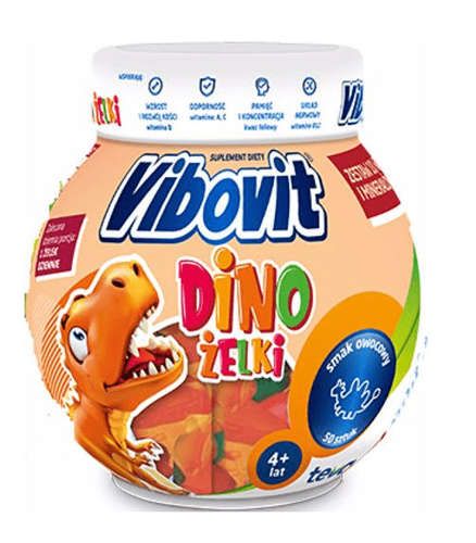 Vibovit Dino для правильного розвитку і росту дитячого організму - 50 желейок