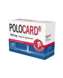 Polocard 150 мг для профілактики серцево-судинних та інших захворювань - 120 табл