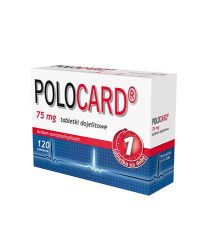 Polocard 75 мг для профілактики серцево-судинних та інших захворювань - 120 таб