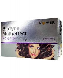 Biotyna Multieffect Forte 10 мг від випадіння волосся і ламкості нігтів - 30 табл