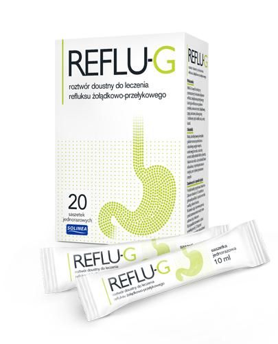 REFLU-G при рефлюксі та симптомах - 20 саше