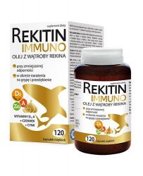 Rekitin Immuno олія печінки акули - 120 капс