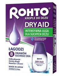 Очні краплі Rohto Dry Aid - 10 мл