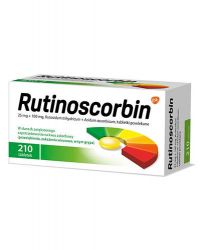 Rutinoscorbin 25 мг + 100 мг зміцнення імунітету - 210 табл