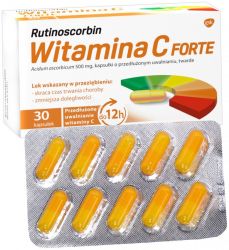 RUTINOSCORBIN Вітамін С Форте при застудних захворюваннях - 30 капс
