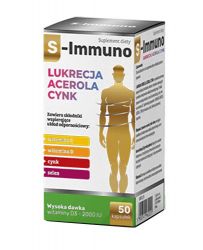 S-Immuno Lukrecja зміцнення імунітету та для резистентності - 50 капс