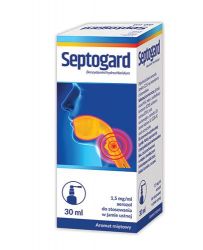 Septogard аерозоль для застосування в порожнині рота при ангіні - 30 мл