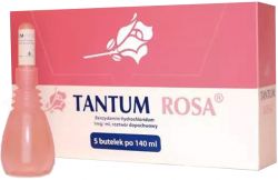 Tantum Rosa 1 мг/мл розчин вагінальний - 5 х 140 мл