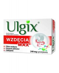 Ulgix Wzdenia Max від газів у кишечнику - 30 капс