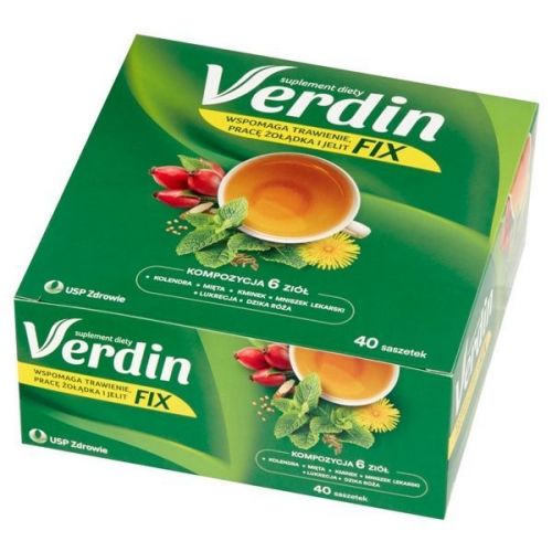 Verdin Fix підтримує роботу травної системи - 40 пак