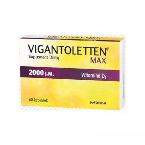 VIGANTOLETTEN MAX вітамін D3 2000 для профілактики дефіциту вітаміну D3 - 60 капс