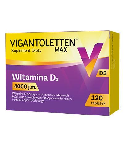 Vigantoletten MAX Vitamin D3 4000 МО - 120 табл