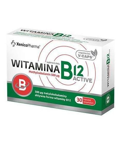 WITAMINA B12 ACTIVE для підтримки організму - 30 капс