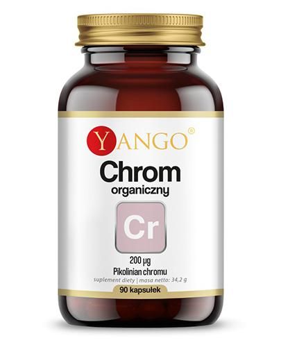 Янго Органічний Хром (Yango Organic chrome) правильний рівень глюкози в крові, капсули № 90