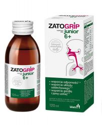 ZATOGRIP JUNIOR сироп при грипі та застуді, риниті, синуситі - 120 мл