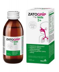 ZATOGRIP KIDS сироп для лікування грипу та застуди, риніту та гайморитів - 120 мл