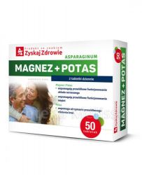 Asparaginum Magnez + Potas здоров'я організму - 50 табл