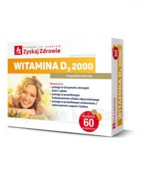 Vitamin D3 2000 здоров'я кісток та зубів - 60 капс